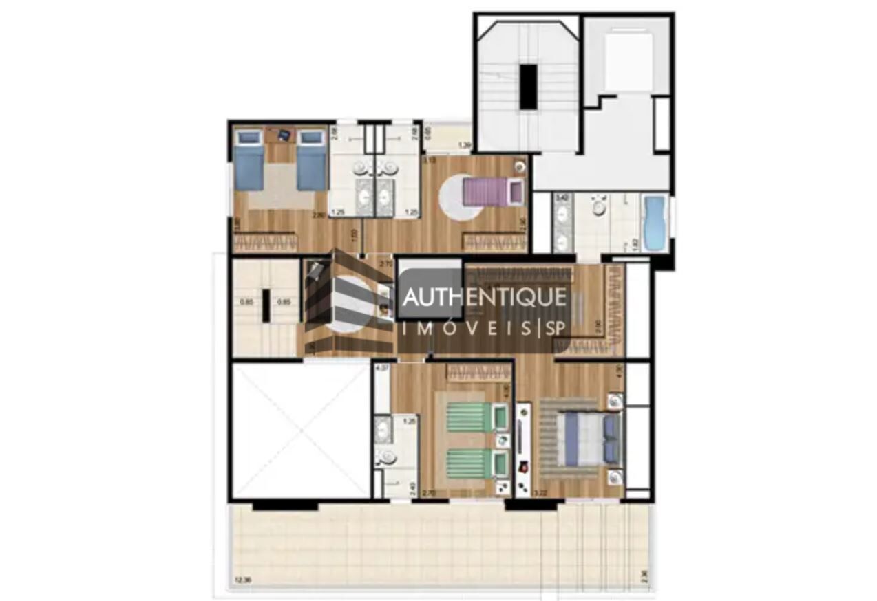 Apartamento à venda com 4 quartos, 250m² - Foto 19