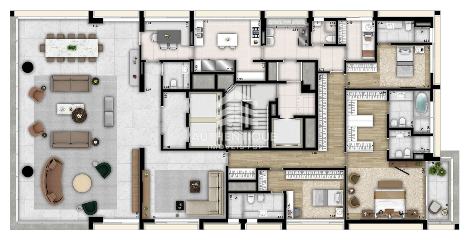 Apartamento, 4 quartos, 358 m² - Foto 13