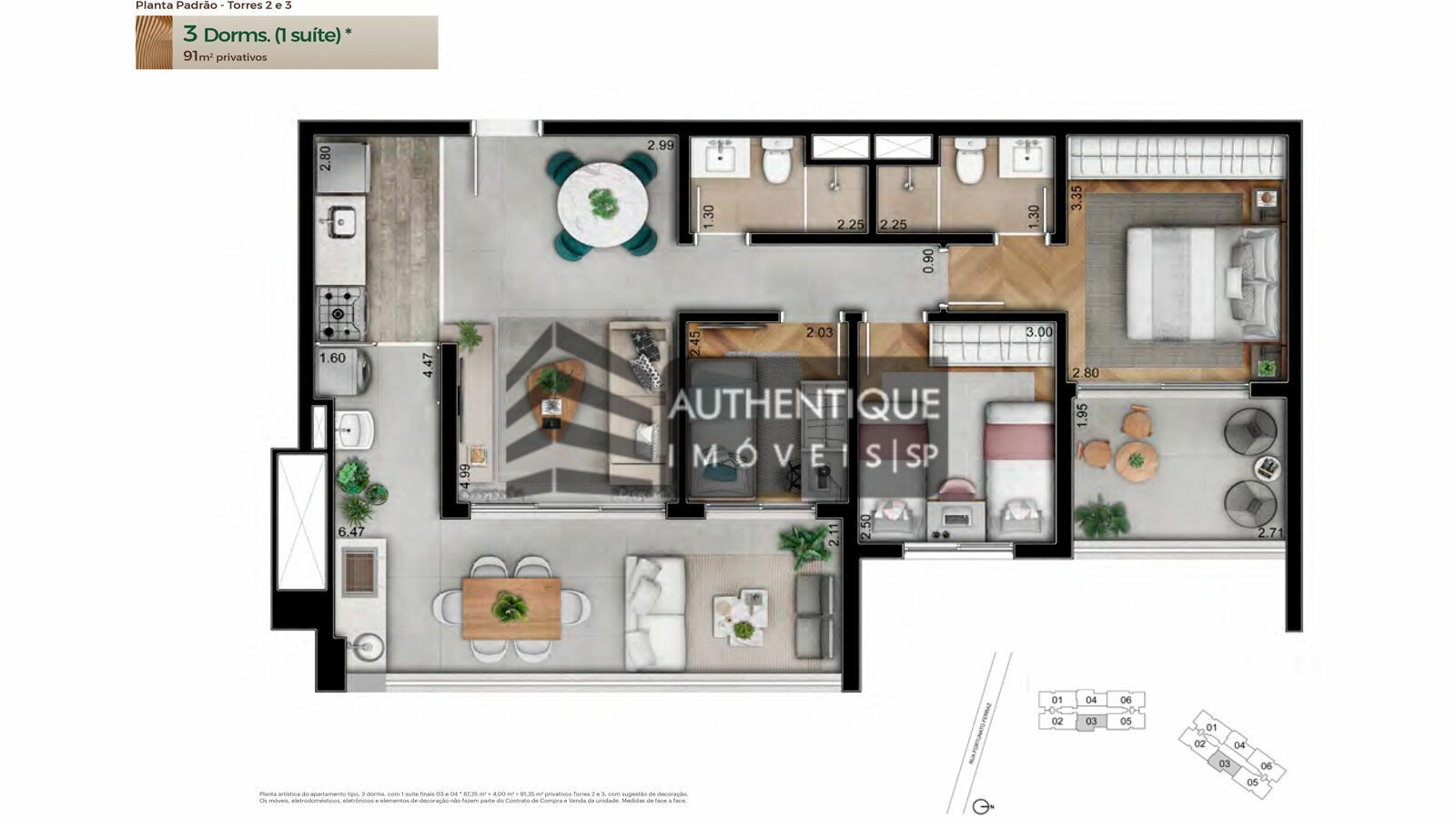 Apartamento à venda com 3 quartos, 127m² - Foto 52