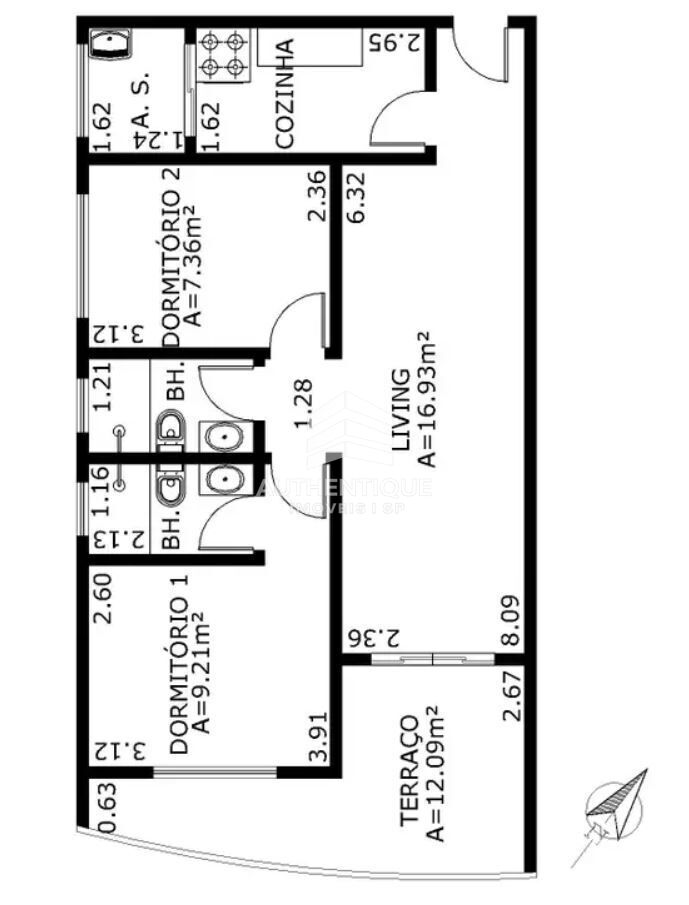 Apartamento, 2 quartos, 67 m² - Foto 22