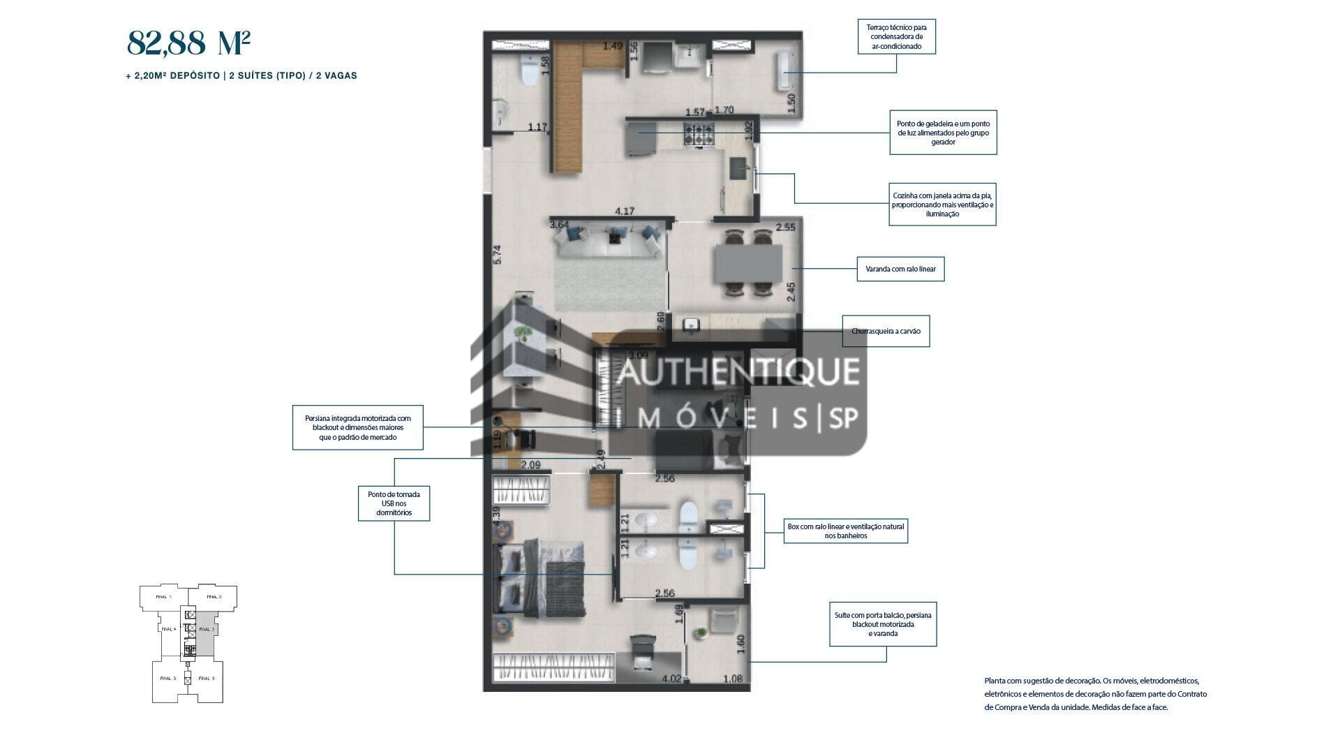 Apartamento à venda com 3 quartos, 109m² - Foto 15