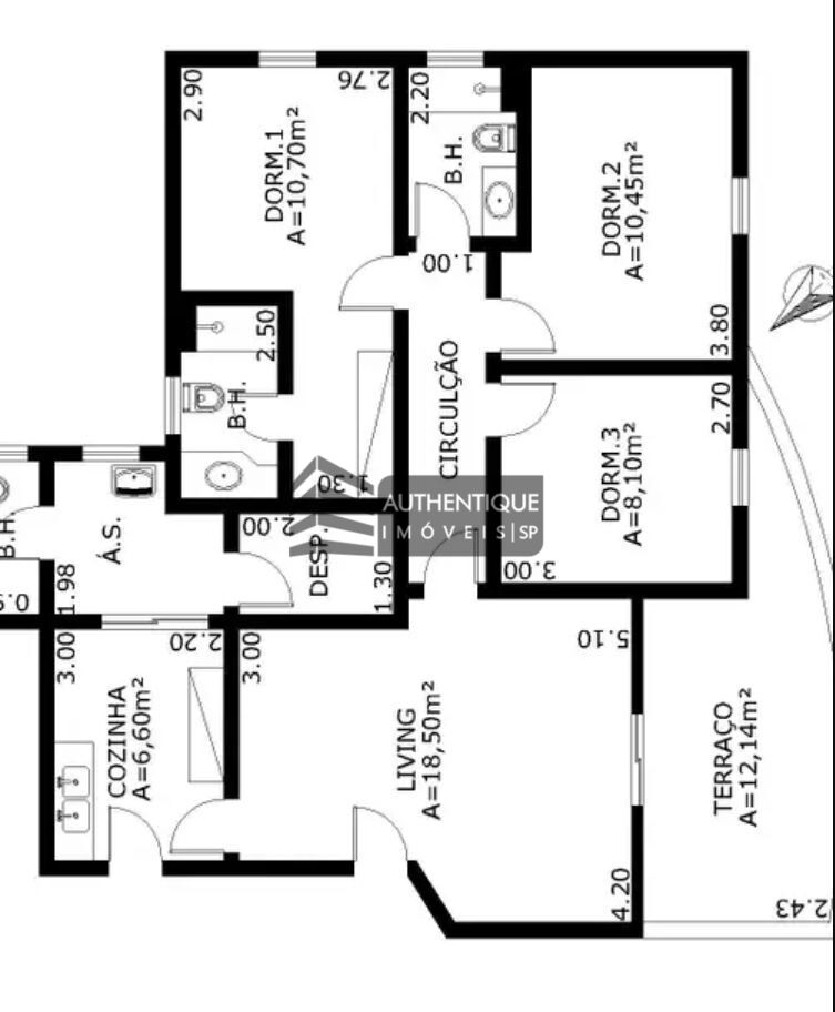 Apartamento à venda com 3 quartos, 100m² - Foto 49