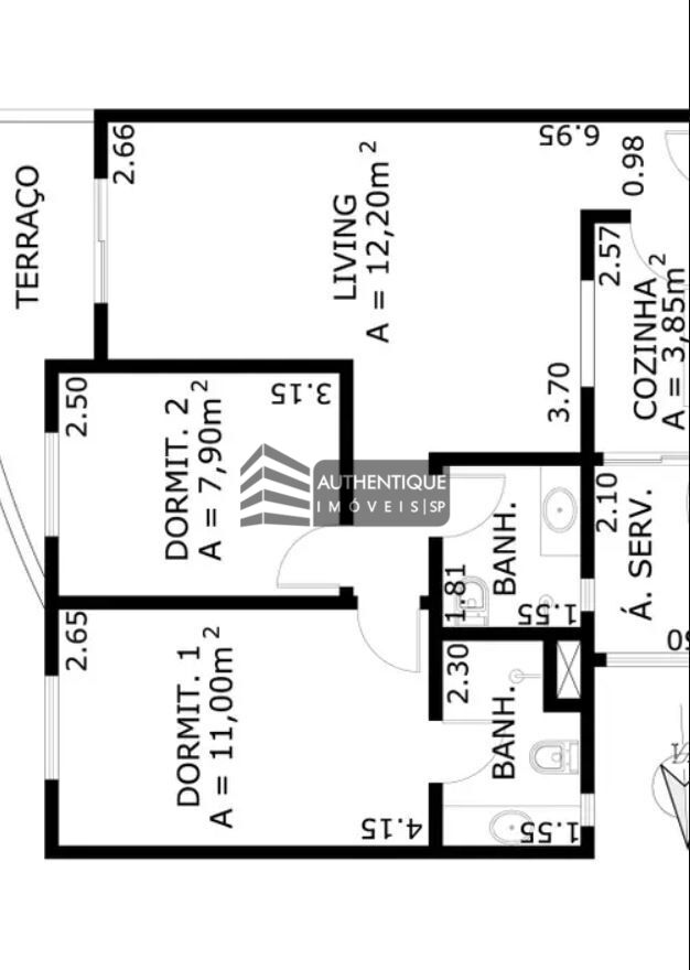 Apartamento à venda com 3 quartos, 100m² - Foto 47