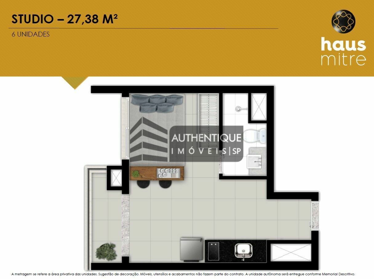 Apartamento à venda com 1 quarto, 37m² - Foto 31