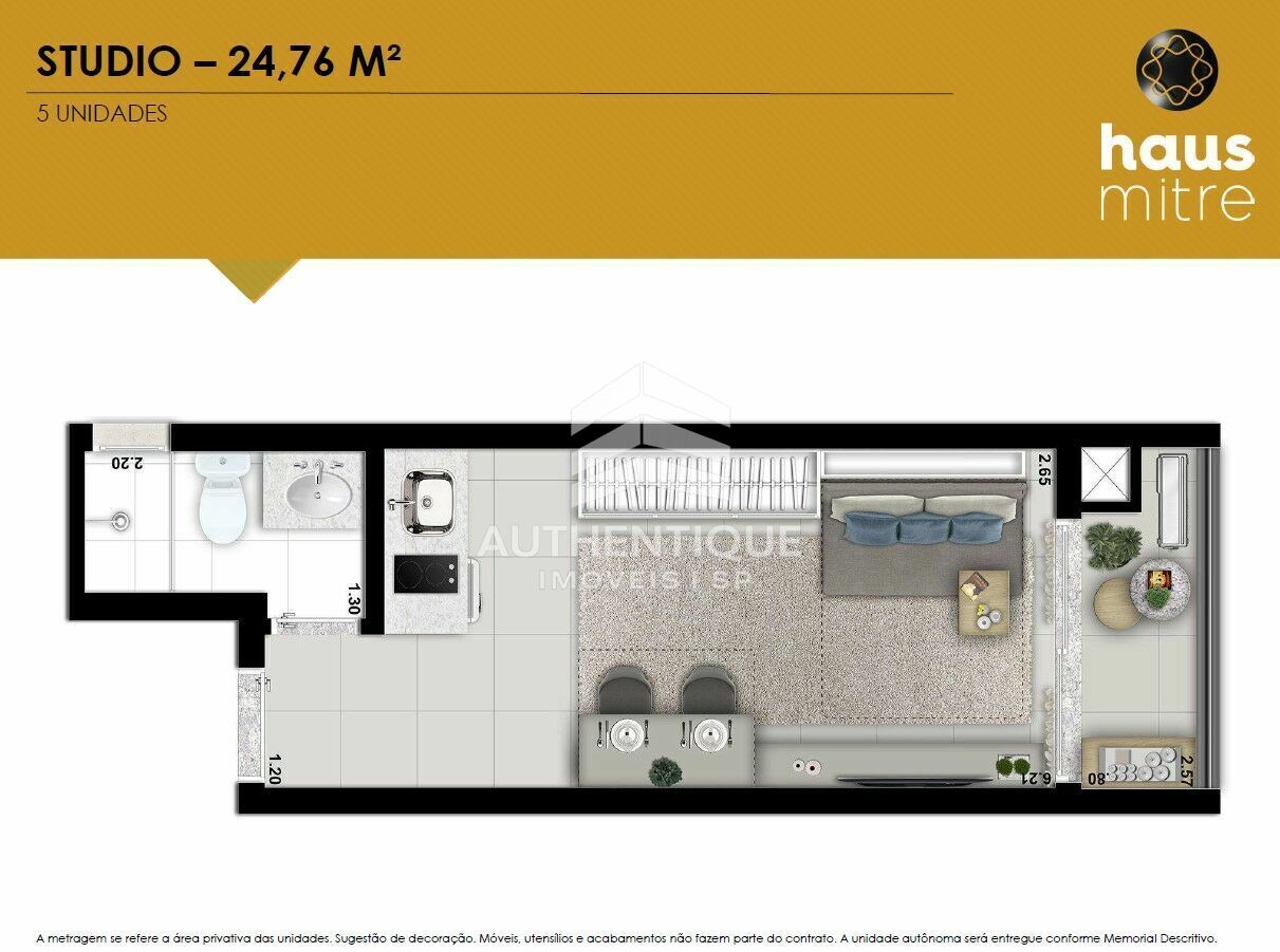 Apartamento, 1 quarto, 37 m² - Foto 29