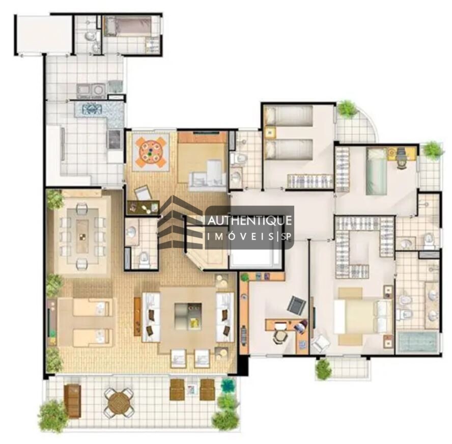 Apartamento à venda com 3 quartos, 152m² - Foto 14