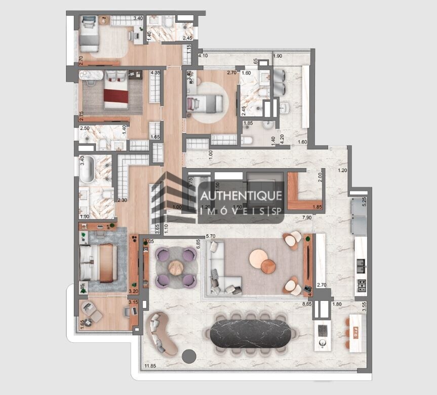 Cobertura à venda com 4 quartos, 542m² - Foto 16