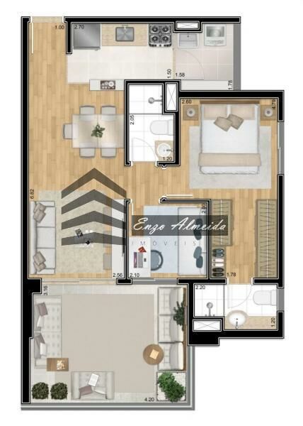 Apartamento à venda com 2 quartos, 65m² - Foto 25