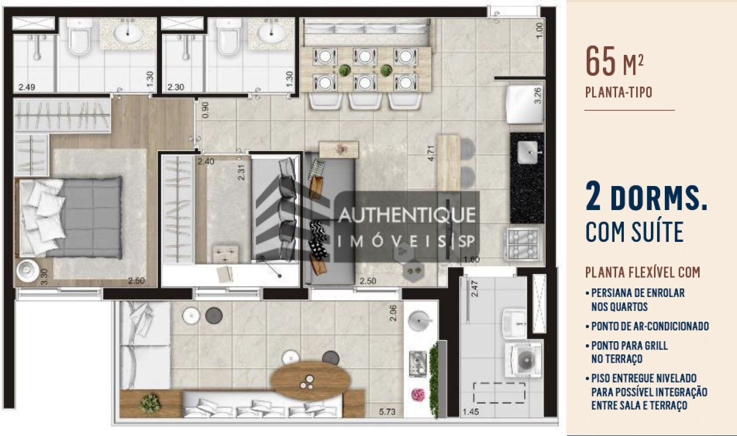 Apartamento à venda com 3 quartos, 77m² - Foto 51