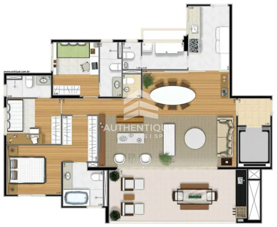 Apartamento, 3 quartos, 142 m² - Foto 25