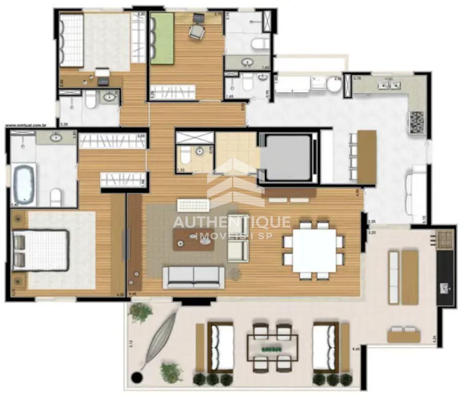 Apartamento, 3 quartos, 142 m² - Foto 24