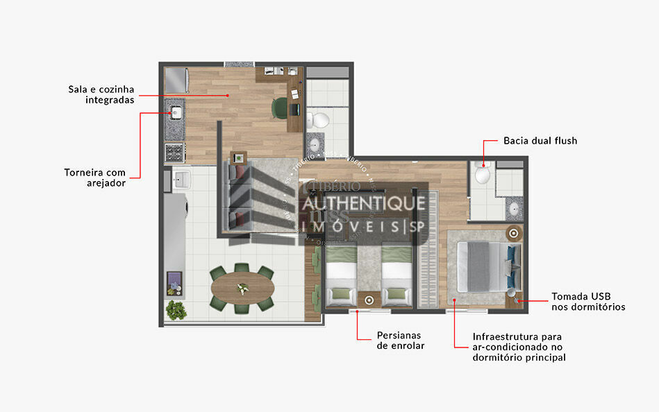 Apartamento à venda com 1 quarto, 50m² - Foto 19