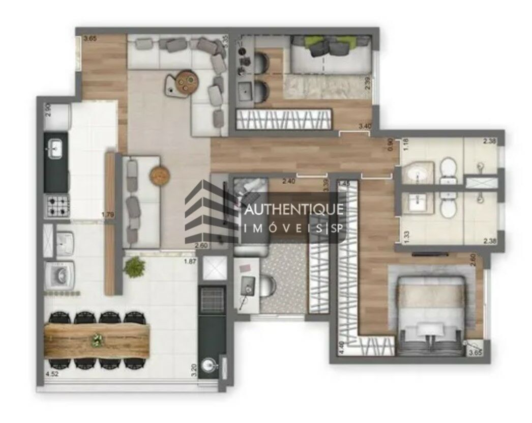 Apartamento à venda com 3 quartos, 84m² - Foto 10