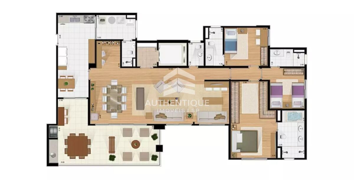Apartamento, 3 quartos, 223 m² - Foto 23