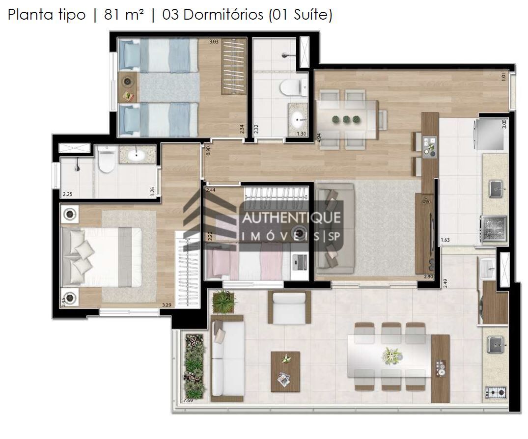 Apartamento à venda com 2 quartos, 55m² - Foto 34