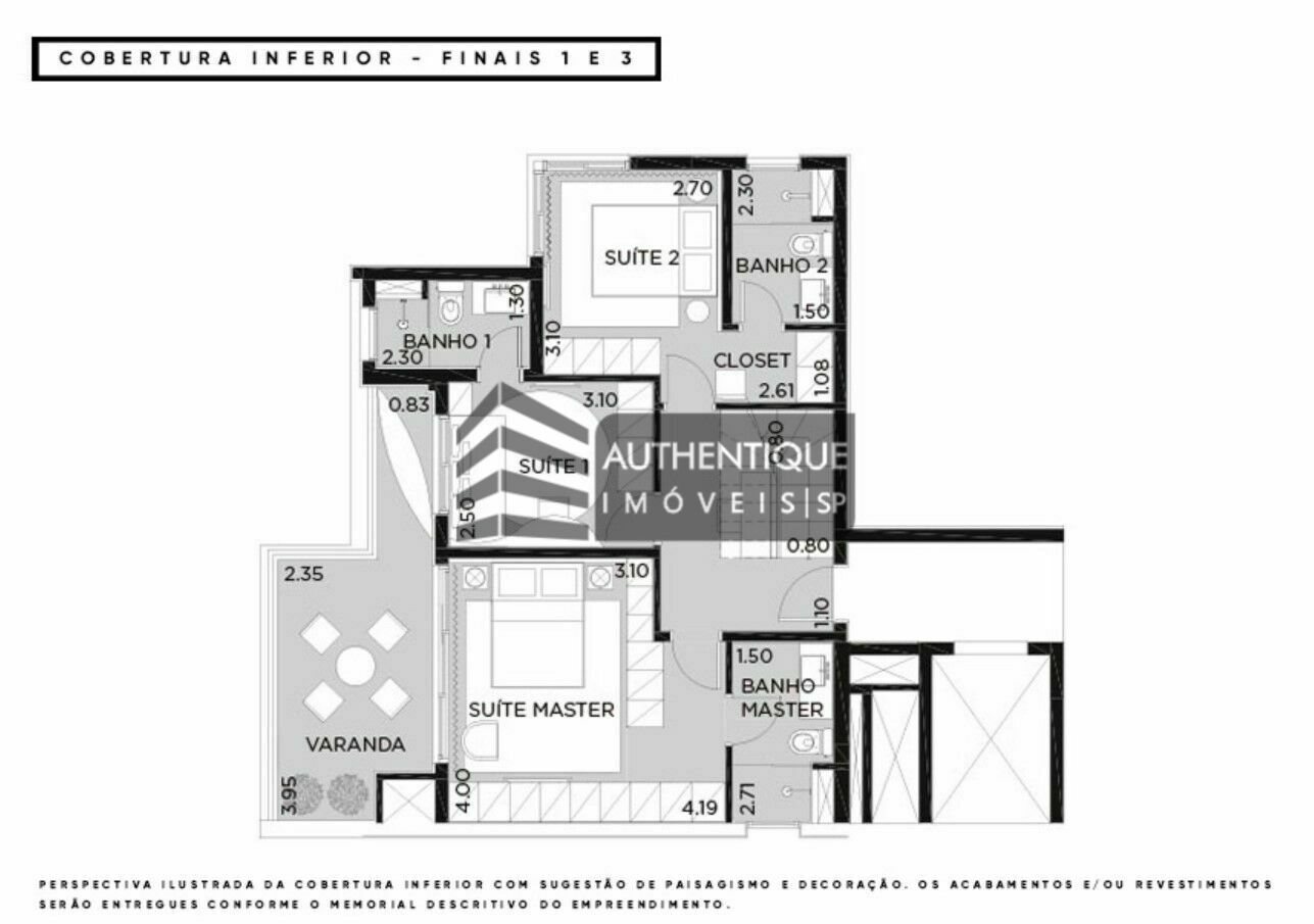 Apartamento à venda com 2 quartos, 136m² - Foto 28