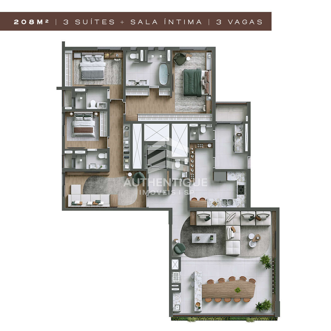 Apartamento, 4 quartos, 208 m² - Foto 20
