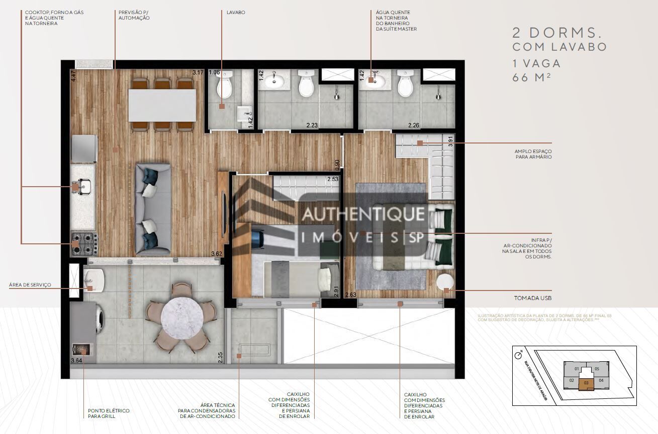 Apartamento à venda com 1 quarto, 28m² - Foto 30