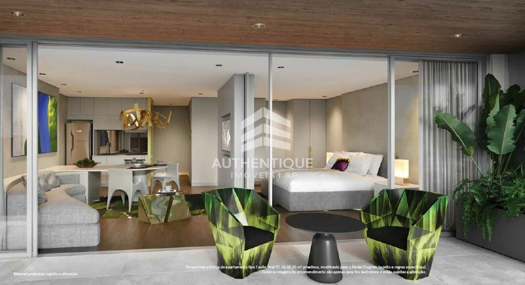 Apartamento, 1 quarto, 53 m² - Foto 12