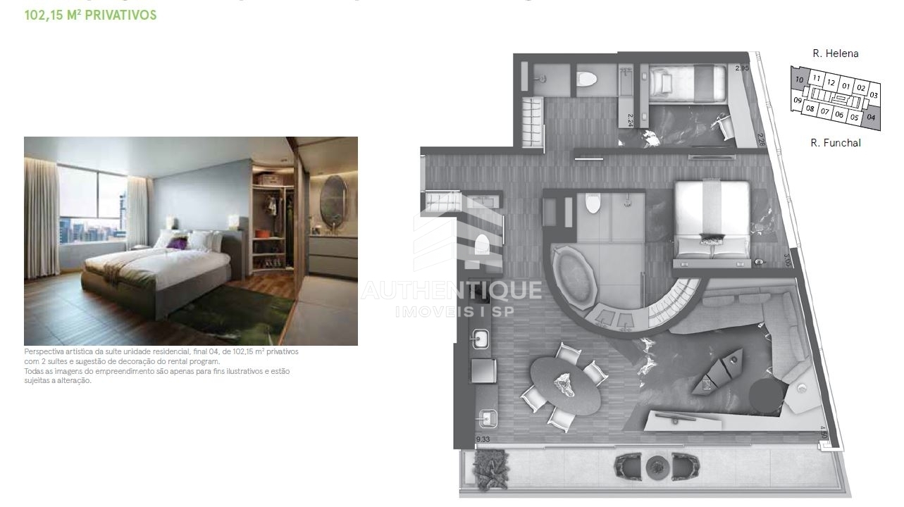 Apartamento, 1 quarto, 53 m² - Foto 23