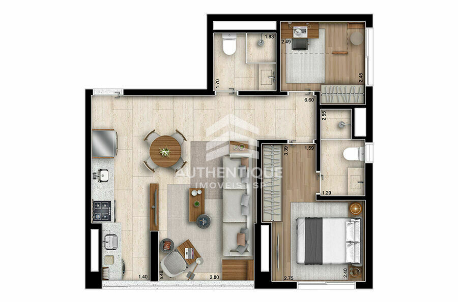 Apartamento, 2 quartos, 78 m² - Foto 31