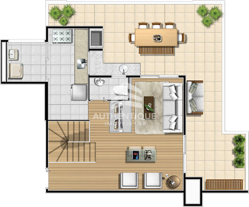 Cobertura, 3 quartos, 143 m² - Foto 9