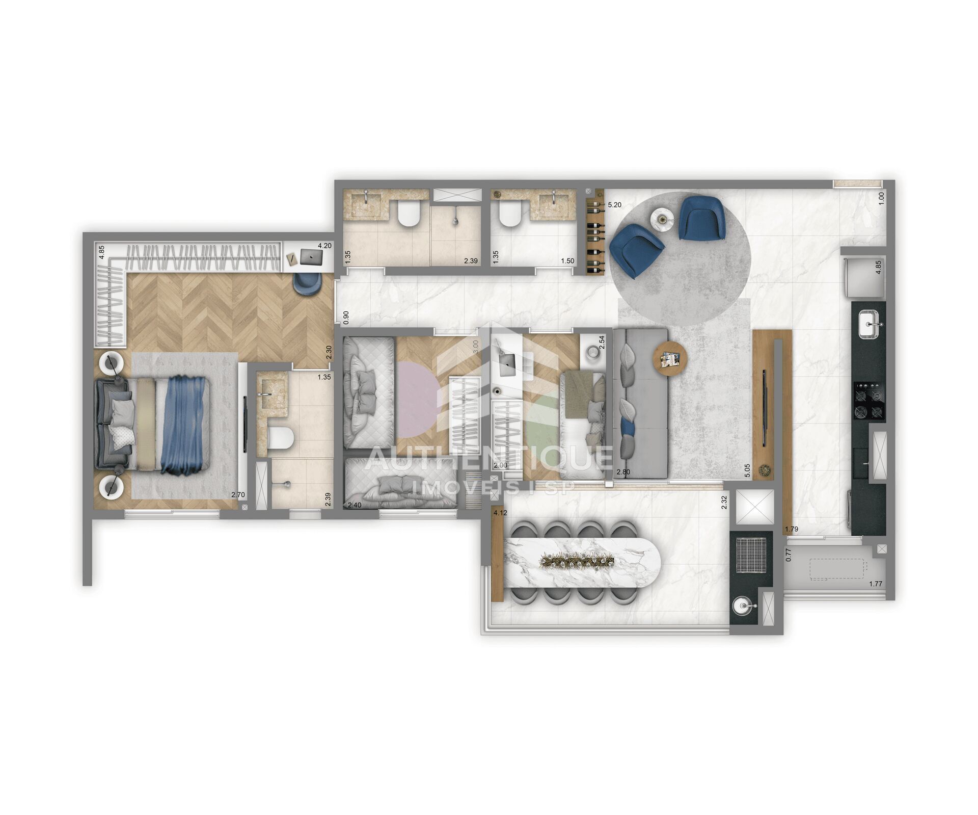Apartamento, 3 quartos, 90 m² - Foto 24