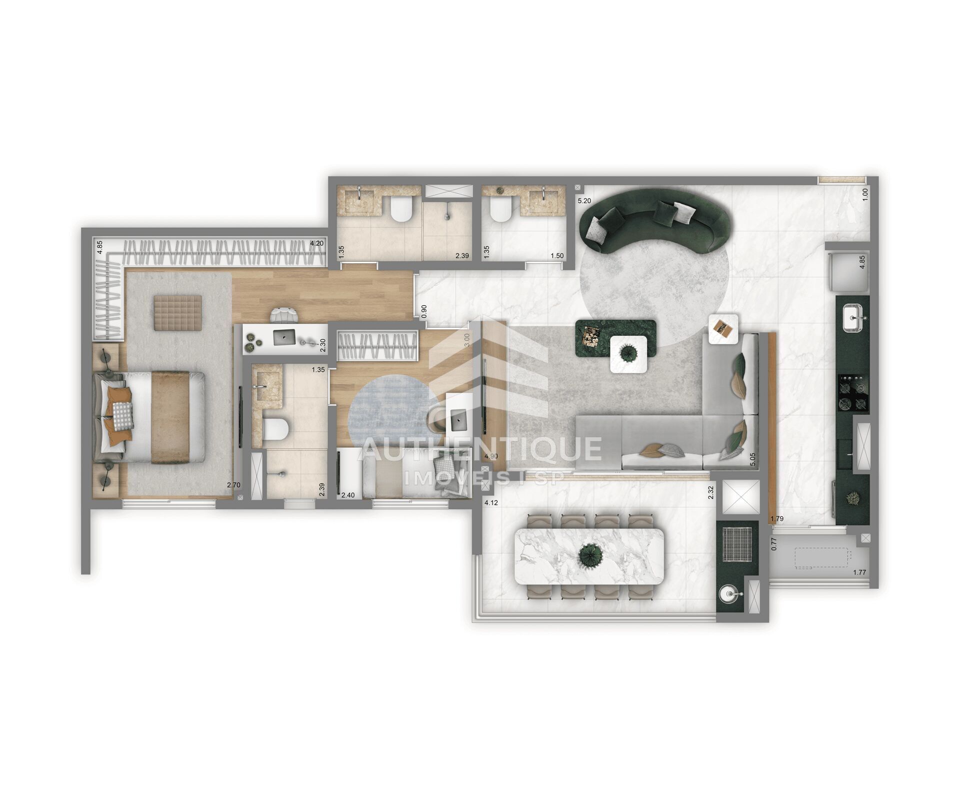 Apartamento, 3 quartos, 90 m² - Foto 20