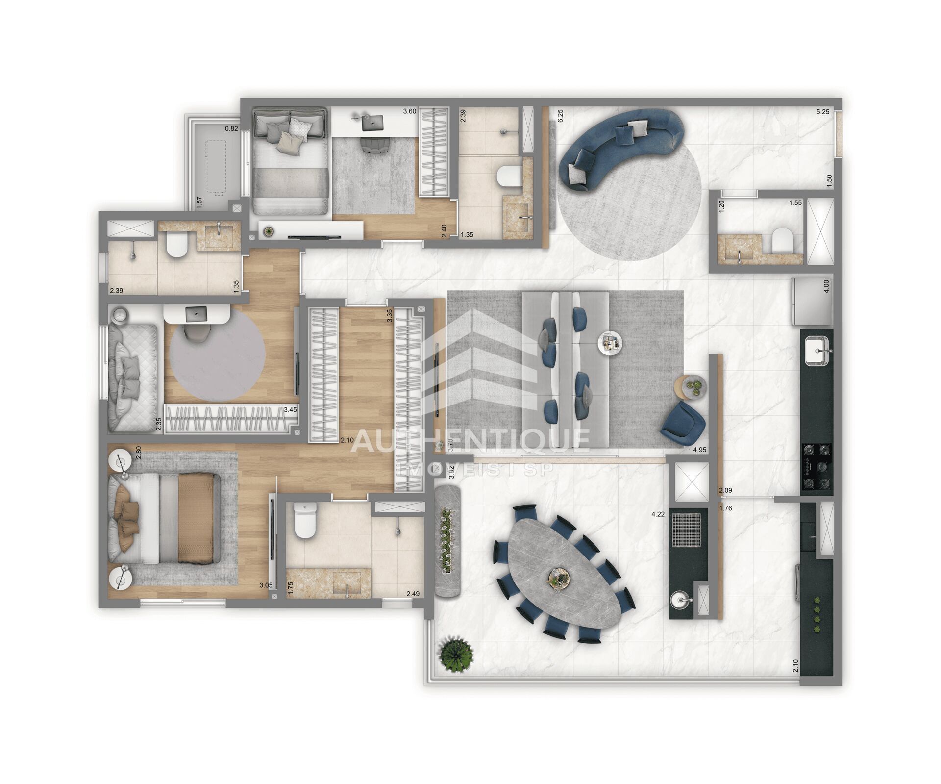 Apartamento, 3 quartos, 90 m² - Foto 26