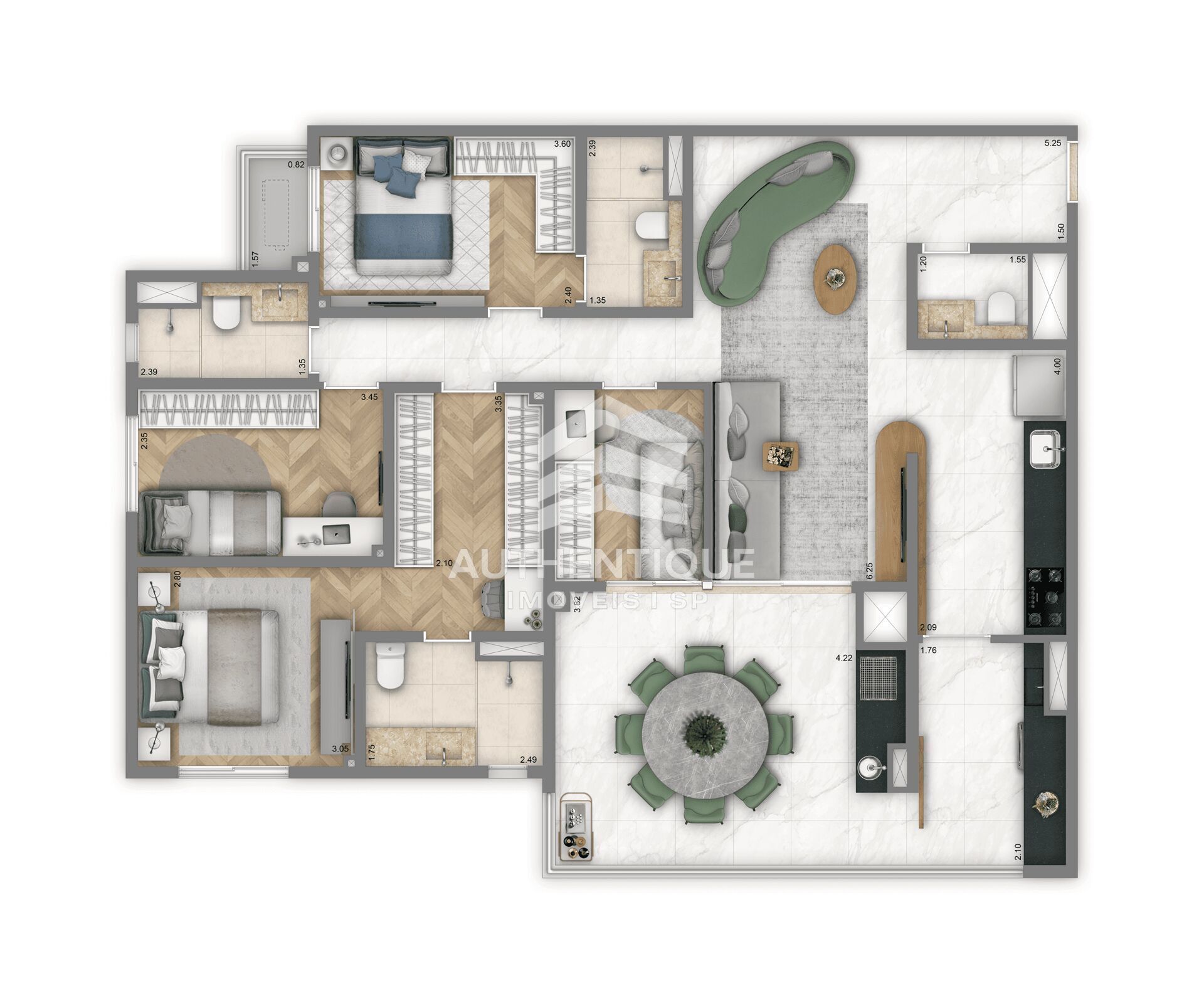 Apartamento, 3 quartos, 90 m² - Foto 22