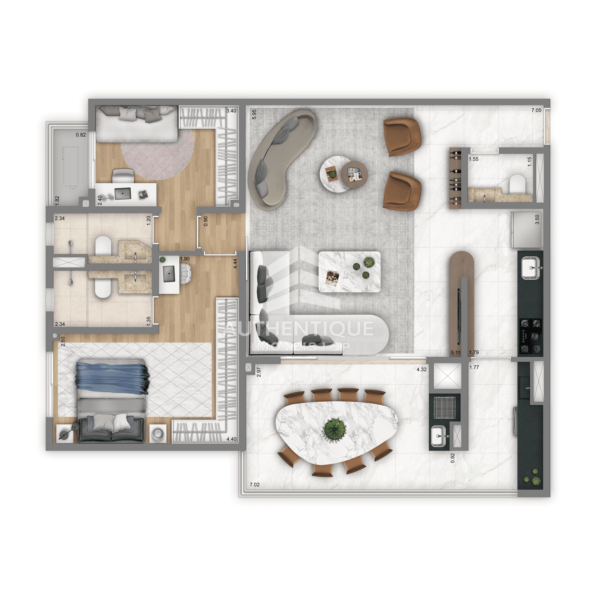 Apartamento, 3 quartos, 90 m² - Foto 21