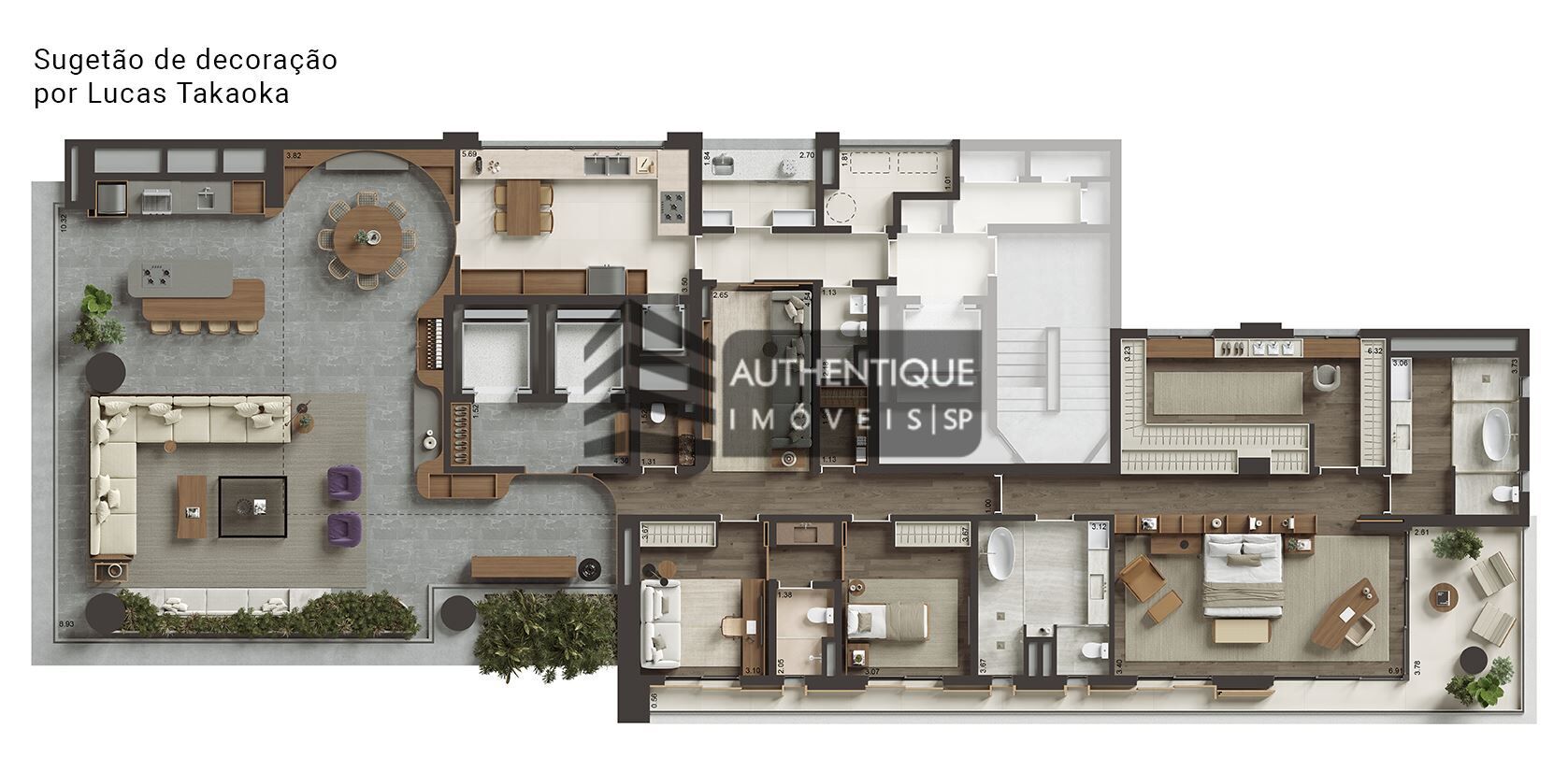 Apartamento à venda com 4 quartos, 362m² - Foto 22