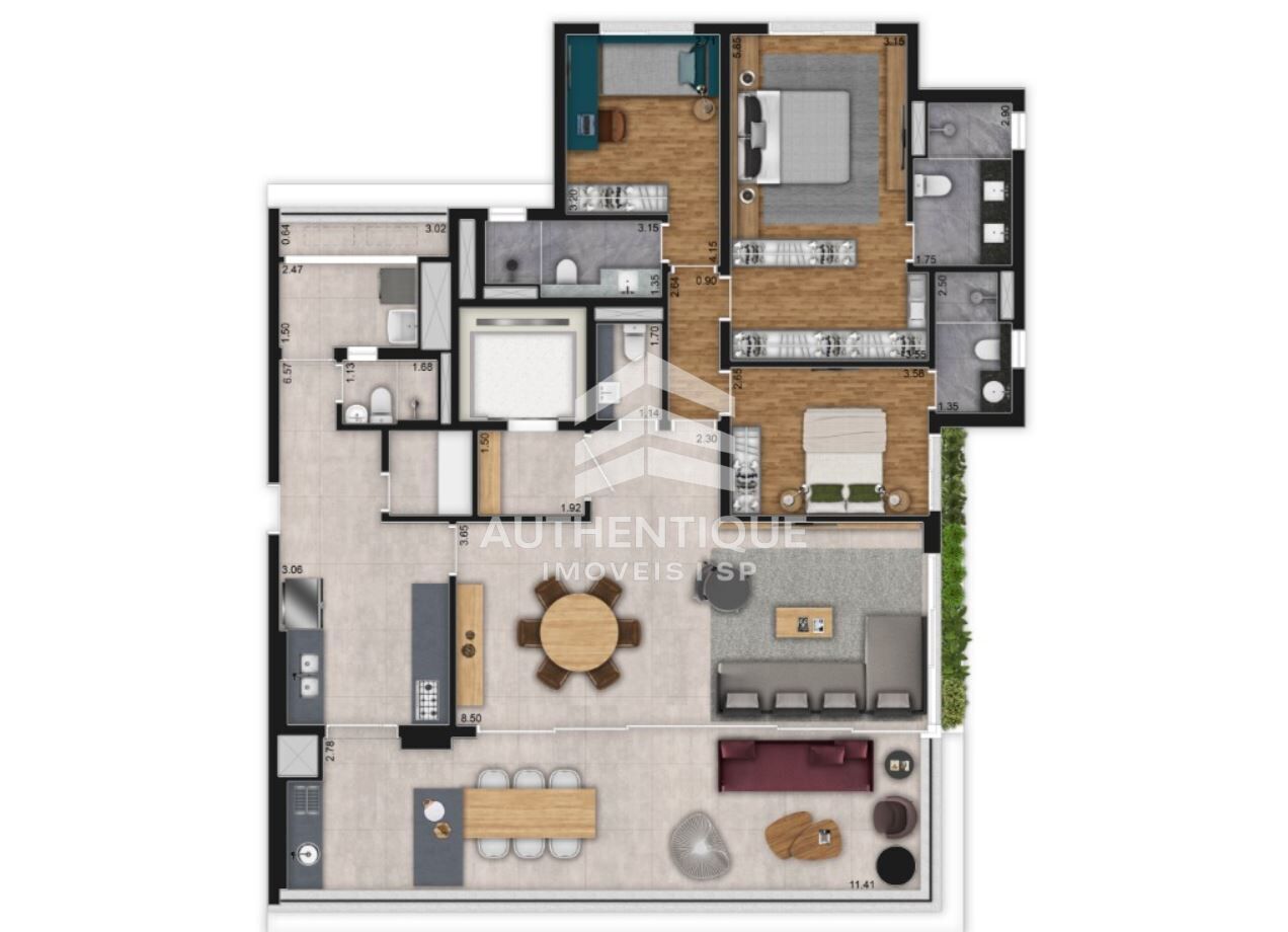 Cobertura, 4 quartos, 316 m² - Foto 41