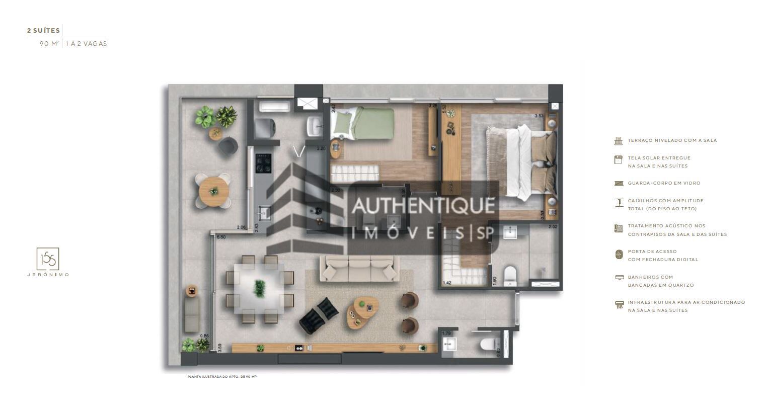 Apartamento à venda com 2 quartos, 74m² - Foto 32