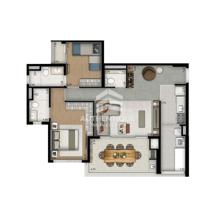 Apartamento, 2 quartos, 88 m² - Foto 25