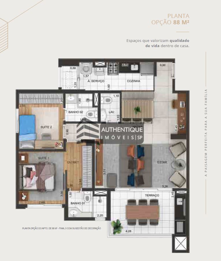 Apartamento à venda com 3 quartos, 110m² - Foto 25