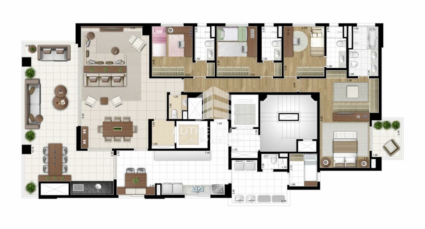 Apartamento, 4 quartos, 246 m² - Foto 8