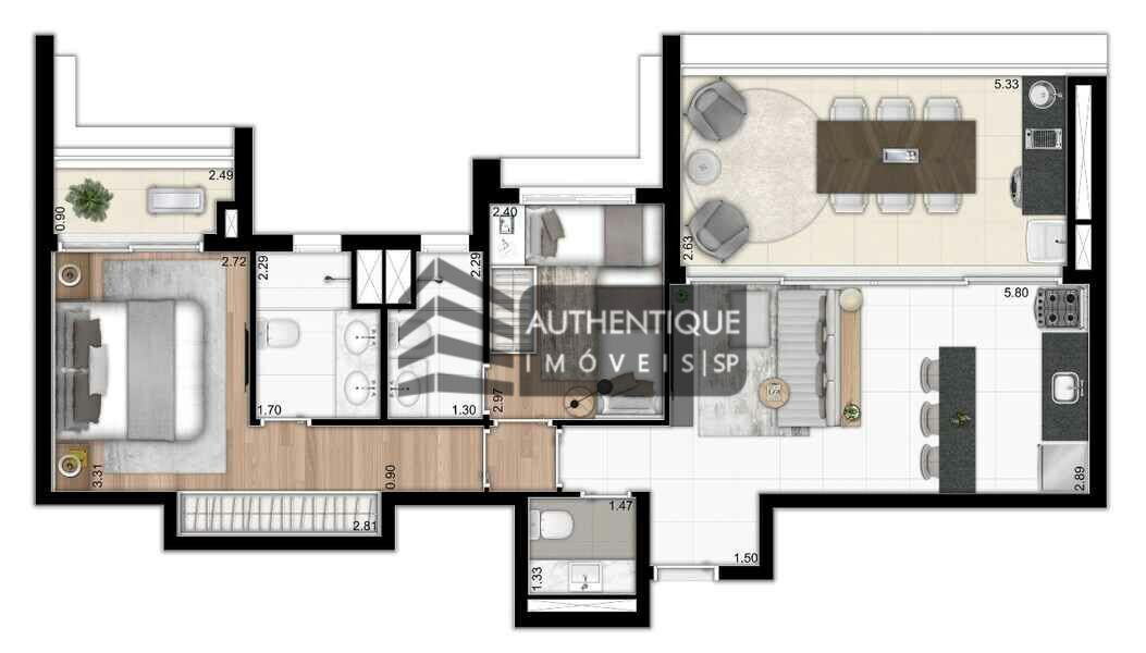 Apartamento à venda com 3 quartos, 121m² - Foto 35