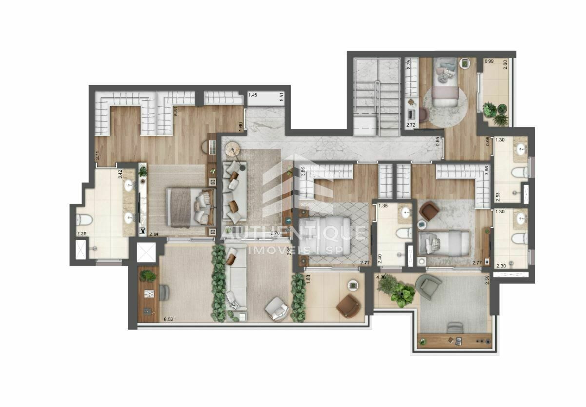 Apartamento, 3 quartos, 123 m² - Foto 39