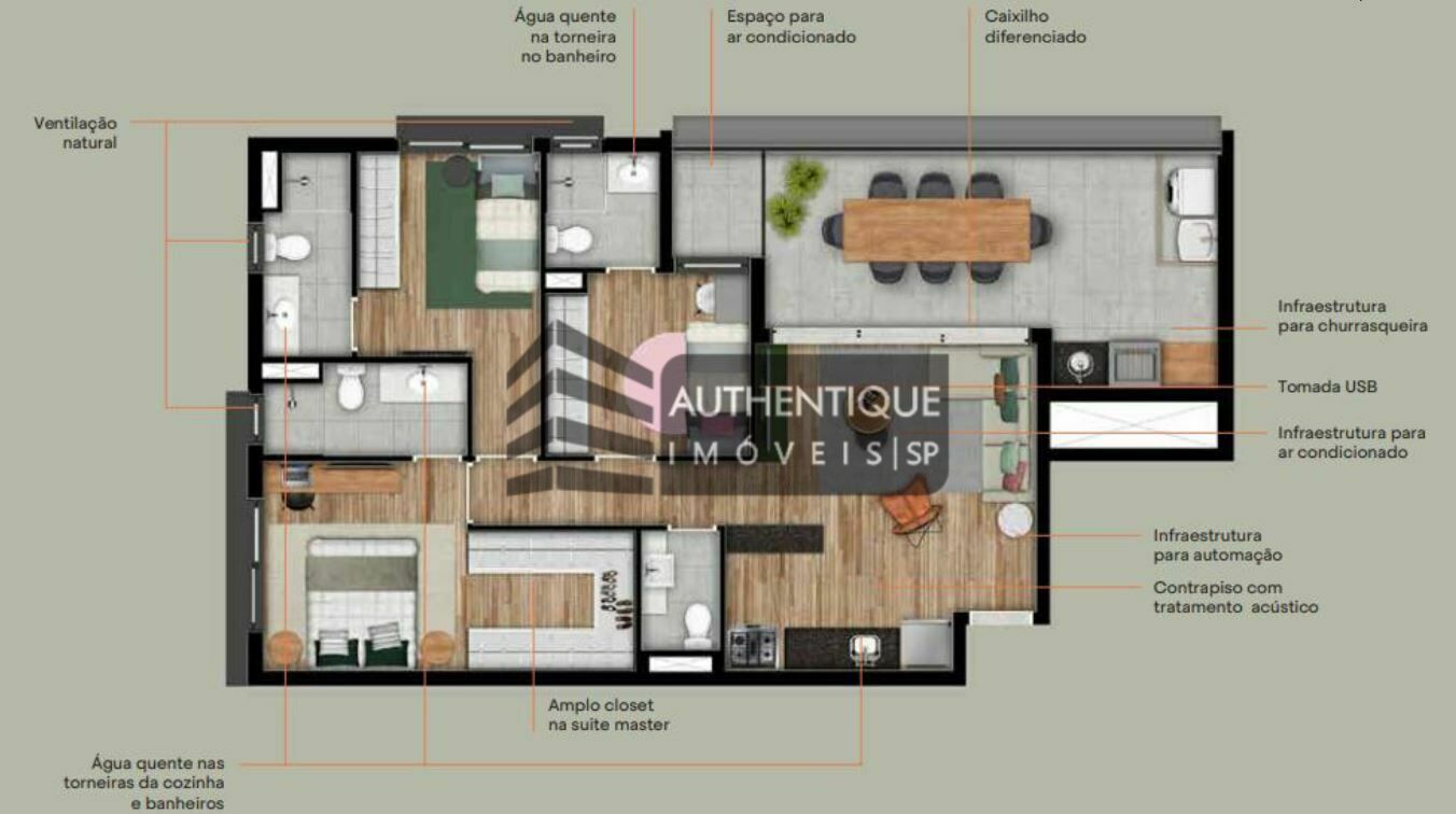 Apartamento à venda com 1 quarto, 23m² - Foto 23