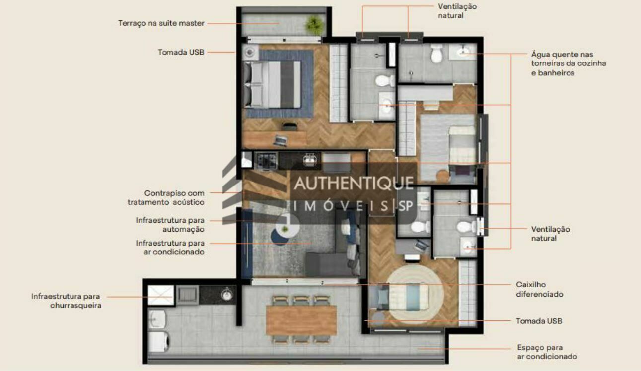 Apartamento à venda com 1 quarto, 23m² - Foto 24