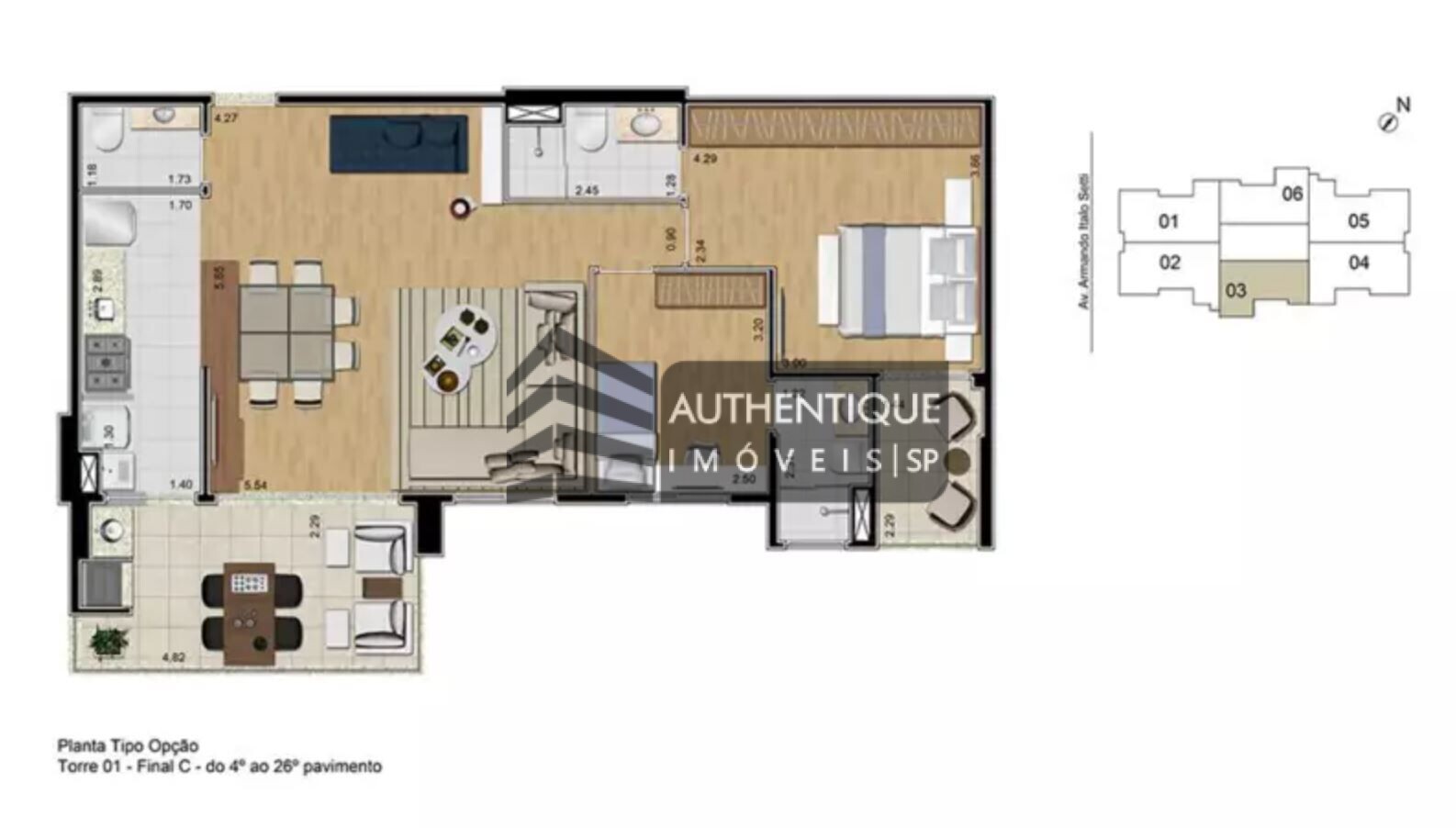 Apartamento à venda com 2 quartos, 96m² - Foto 20