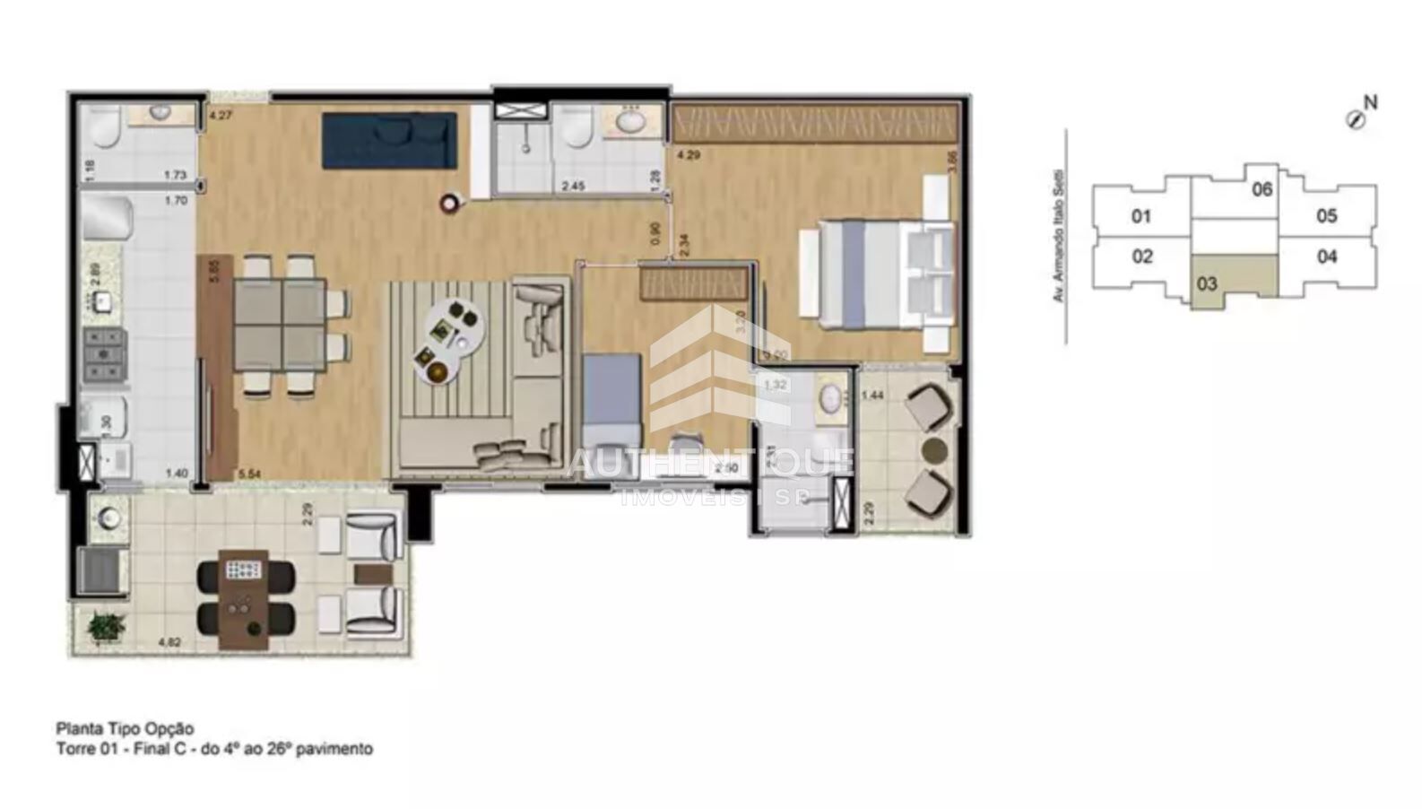 Apartamento, 2 quartos, 96 m² - Foto 20