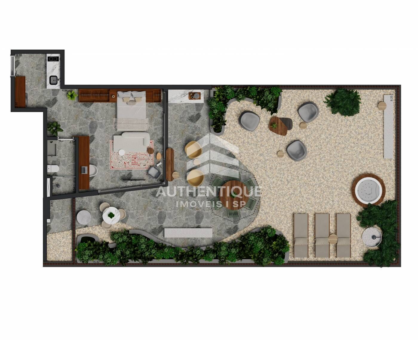 Apartamento, 1 quarto, 122 m² - Foto 20
