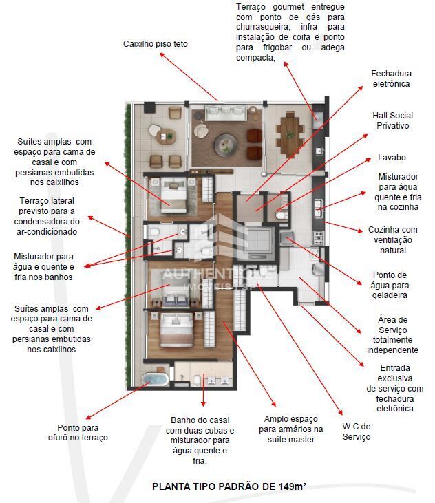 Apartamento, 3 quartos, 150 m² - Foto 48