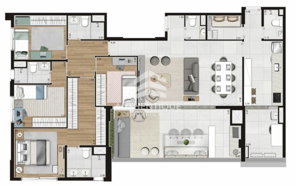Apartamento, 4 quartos, 158 m² - Foto 24