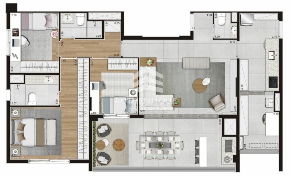 Apartamento, 4 quartos, 158 m² - Foto 21
