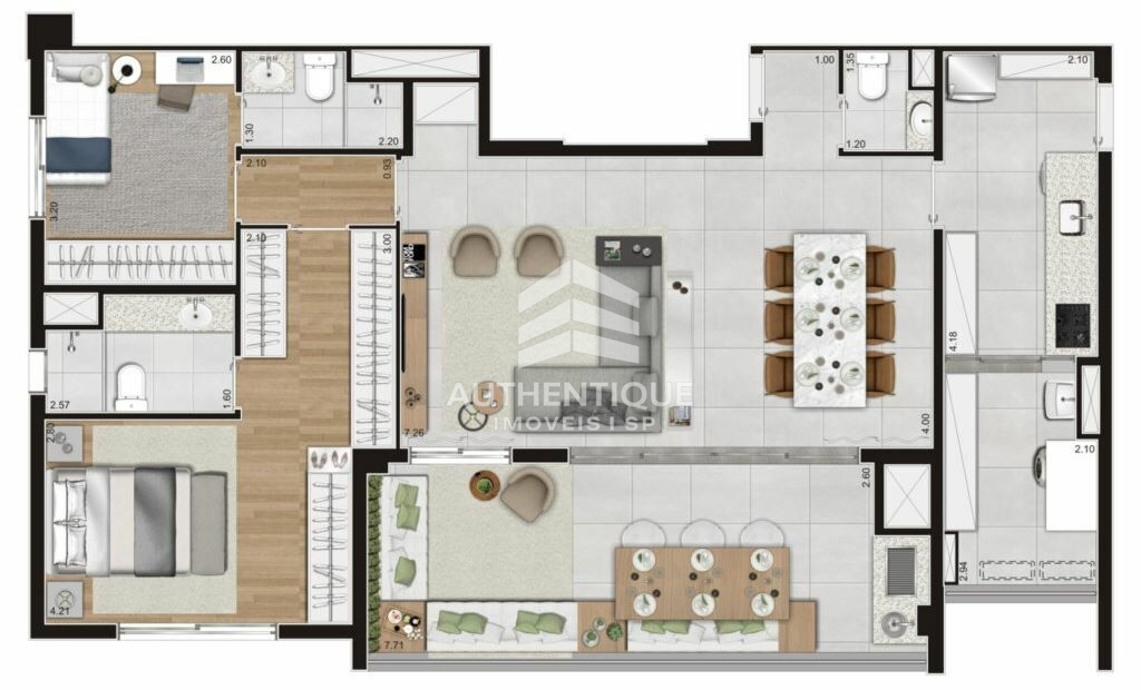 Apartamento, 4 quartos, 158 m² - Foto 22