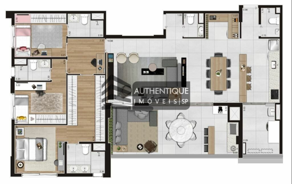 Apartamento à venda com 4 quartos, 158m² - Foto 23