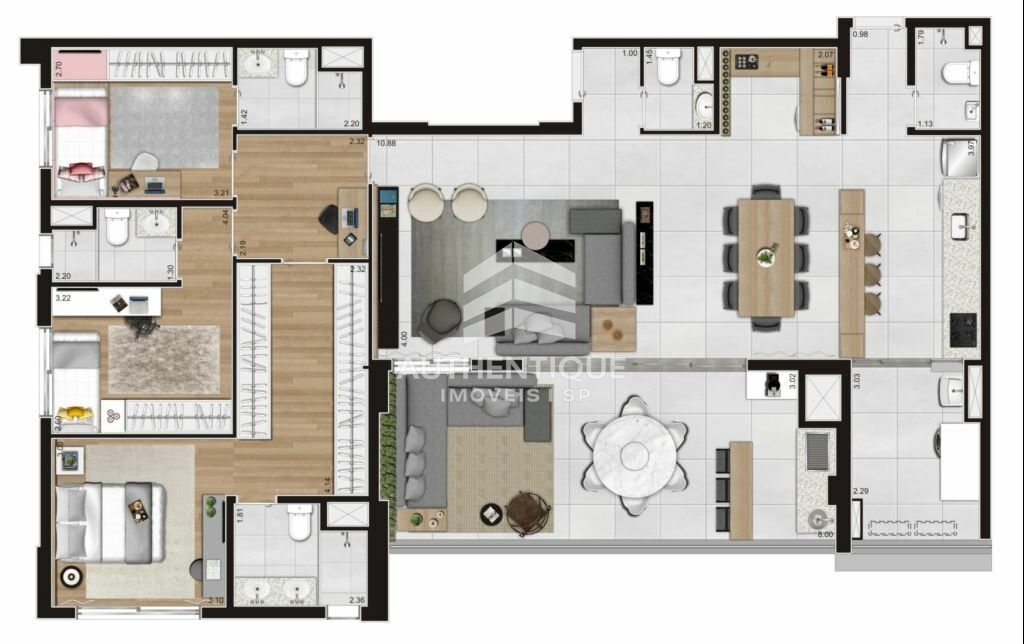 Apartamento, 4 quartos, 158 m² - Foto 23